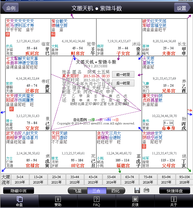 紫微斗数排盘软件下载